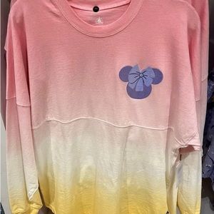 Rare Disneyland Paris Minnie Mouse Ombré Bonjour Spirit Jersey Size XXL